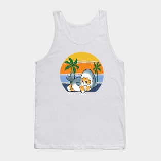 Mofu cat Tank Top